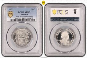 2022 20C ABC 90th Anniversary MS69