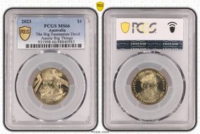 2023 $1 The Big Tasmanian Devil Aussie Big Things MS66