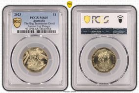 2023 $1 The Big Tasmanian Devil Aussie Big Things MS65