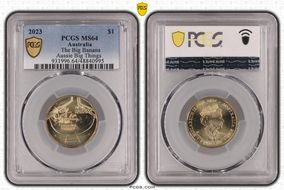 2023 $1 The Big Banana Aussie Big Things MS64