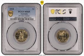 2018 $2 Invictus Games MS65