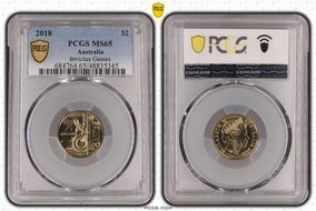 2018 $2 Invictus Games MS65