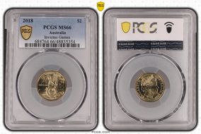 2018 $2 Invictus Games MS66