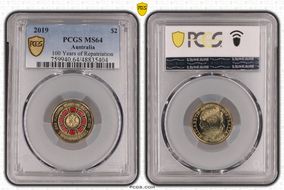 2019 $2 100 Years of Repatriation Colorized MS64