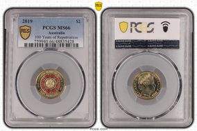 2019 $2 100 Years of Repatriation Colorized MS66