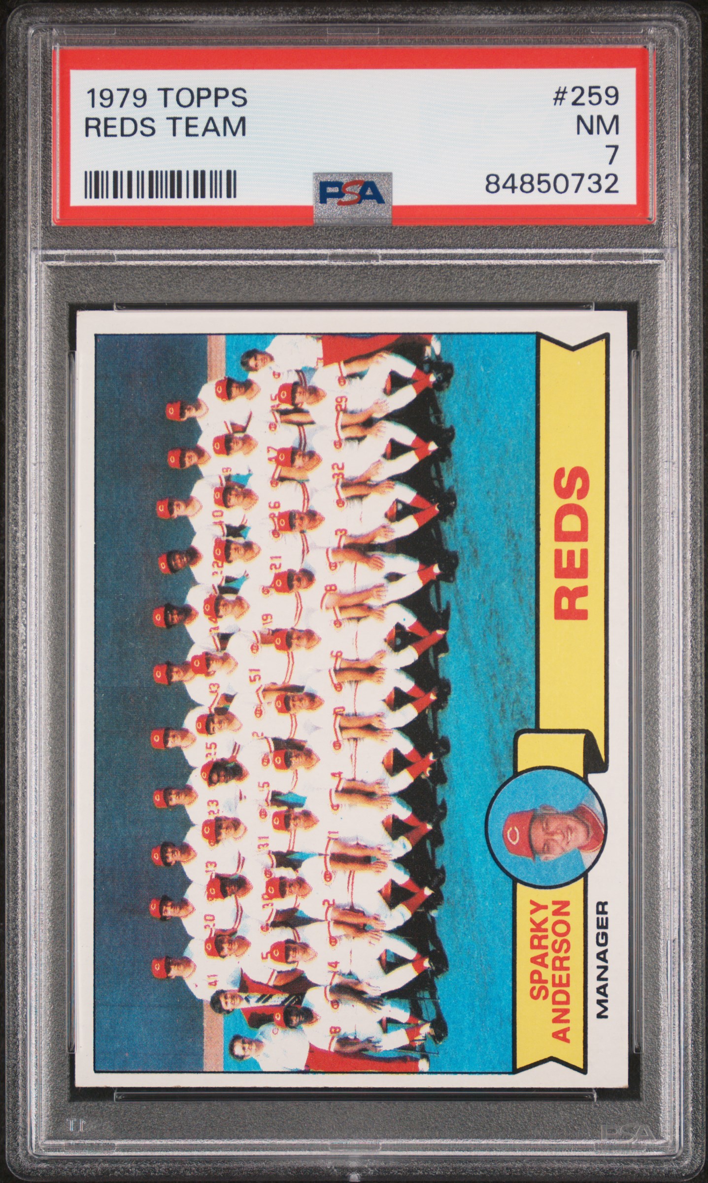 1979 TOPPS #259 REDS TEAM