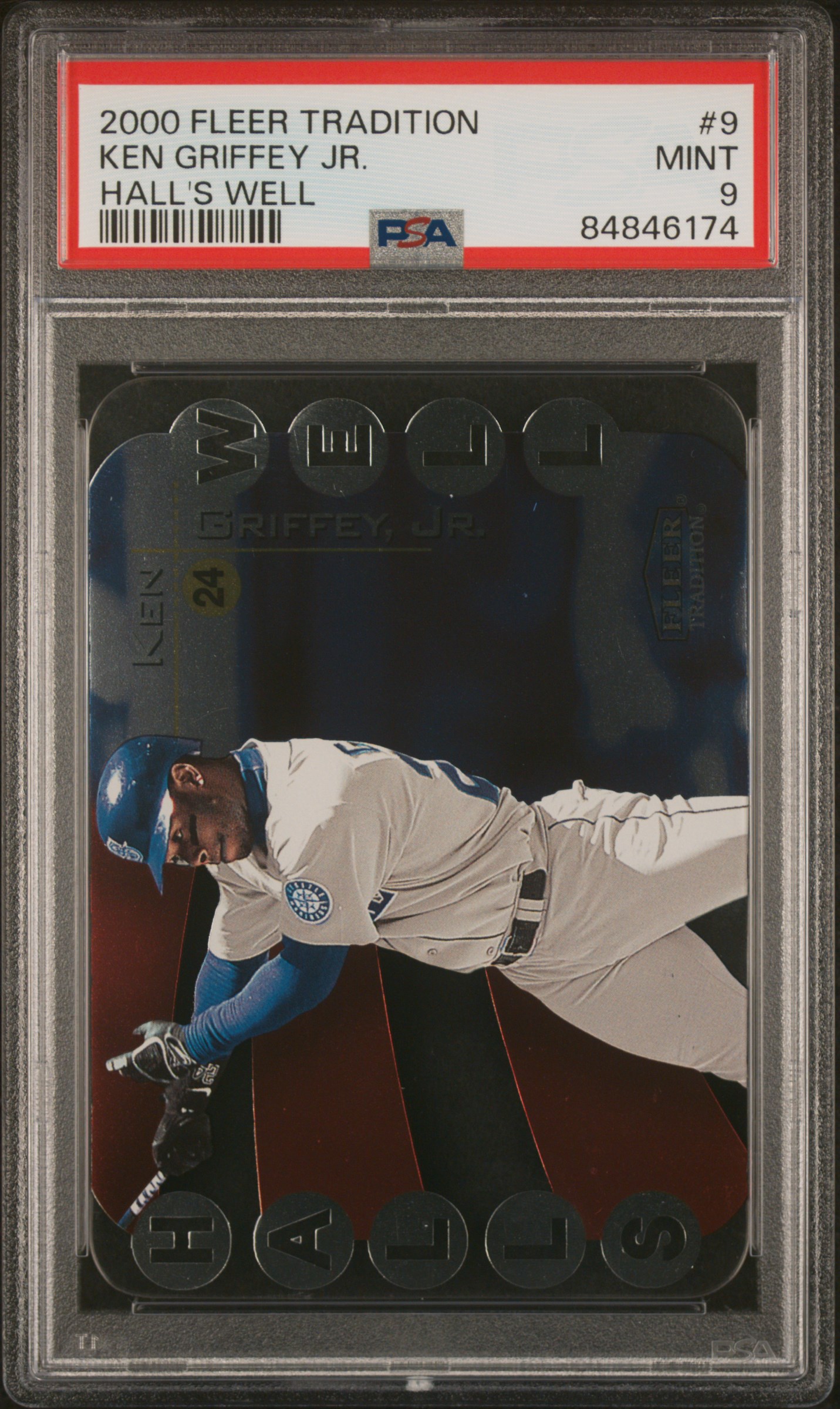 2000 FLEER TRADITION HALL'S WELL #9 KEN GRIFFEY JR. HALL'S WELL