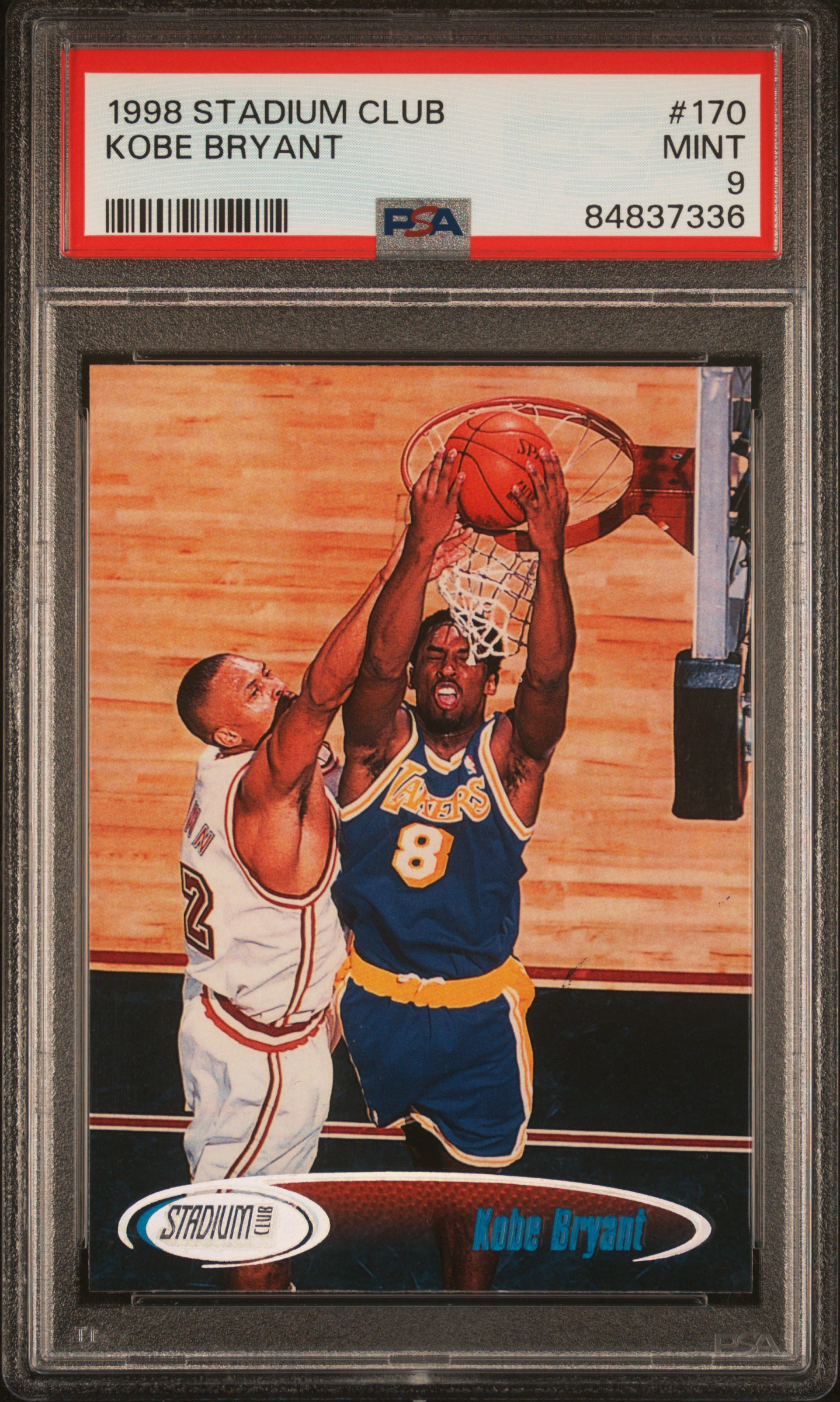 1998 STADIUM CLUB #170 KOBE BRYANT