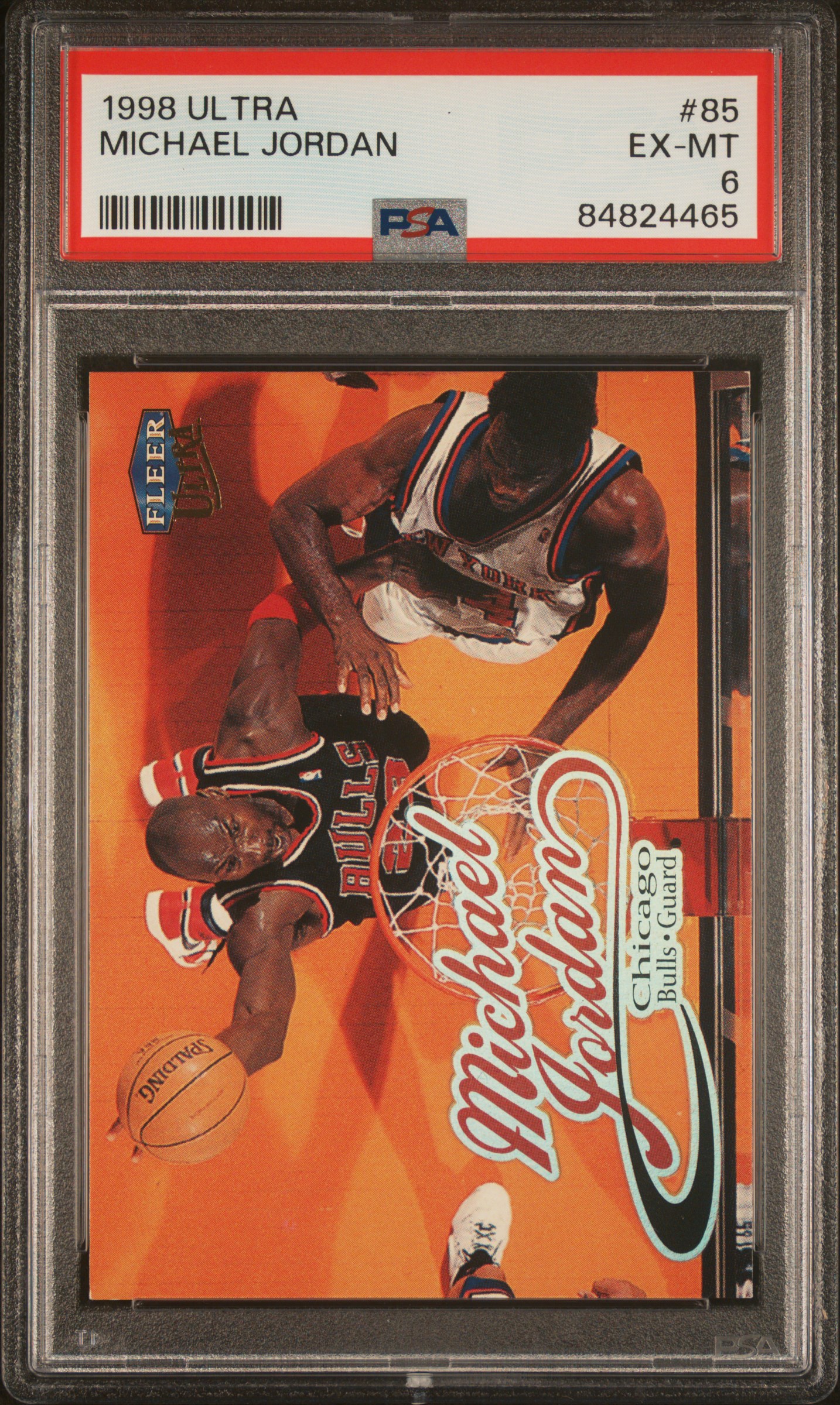 Fleer Michael Jordan front