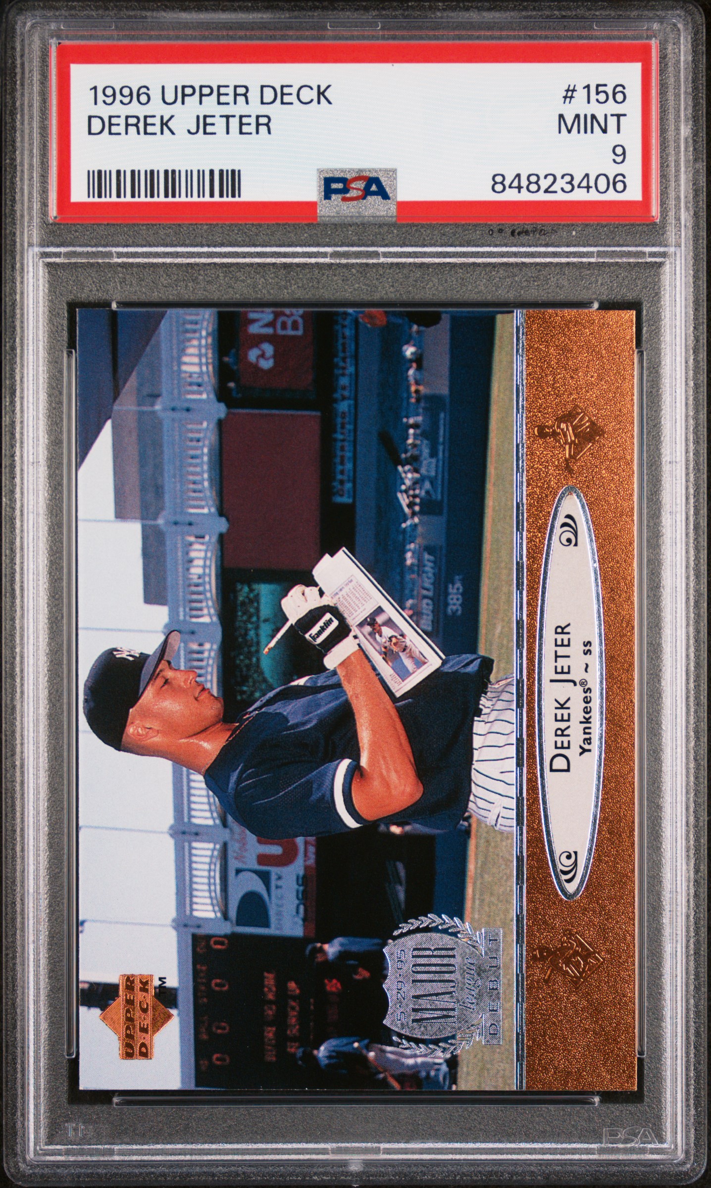 1996 UPPER DECK #156 DEREK JETER