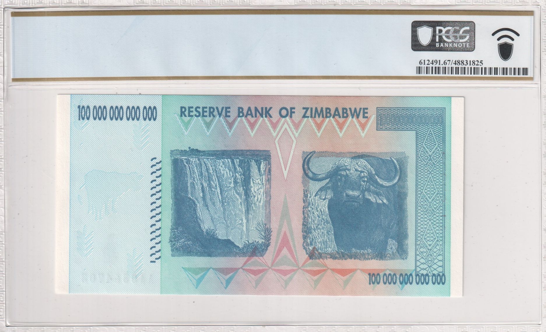 PCGS Certificate Verification Banknote Details for Cert #48831825