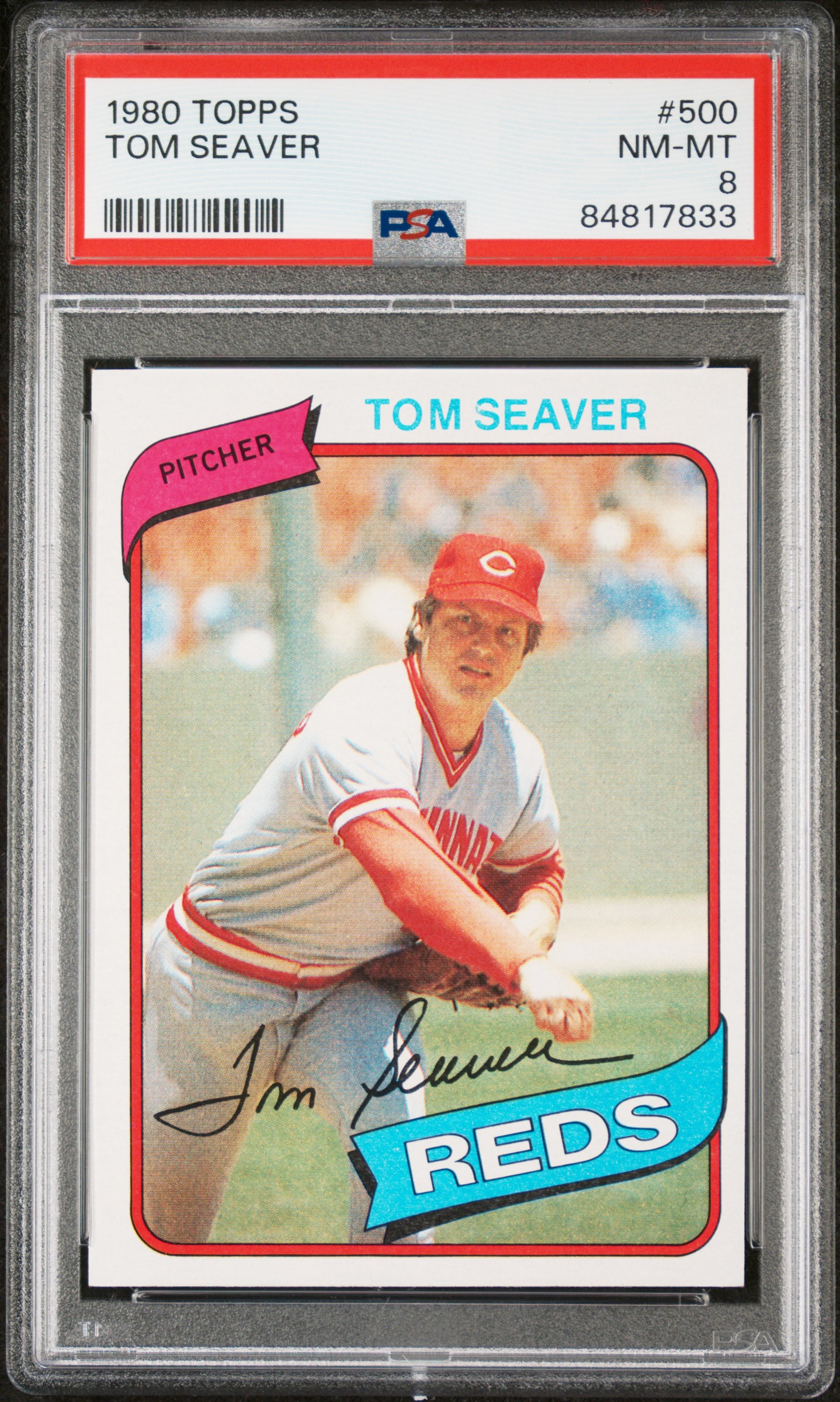 1980 TOPPS #500 TOM SEAVER