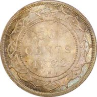 1882-H 50C MS66