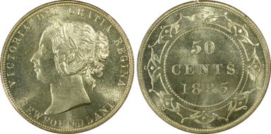 1885 50C MS64+