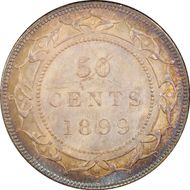 1899 50C Wide 9 MS66