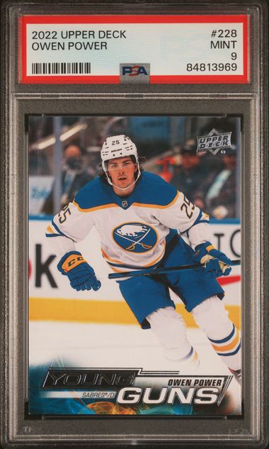 2022 Upper Deck UPPER DECK FRENCH #228 Owen Power front