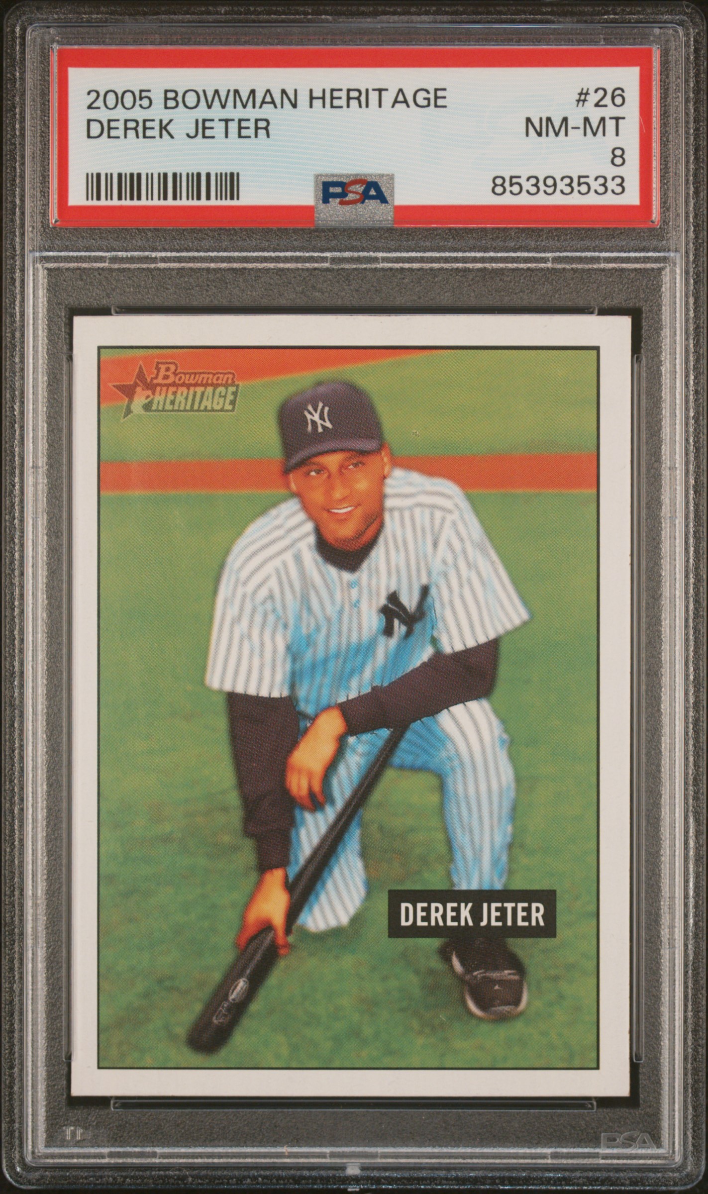 2005 BOWMAN HERITAGE #26 DEREK JETER