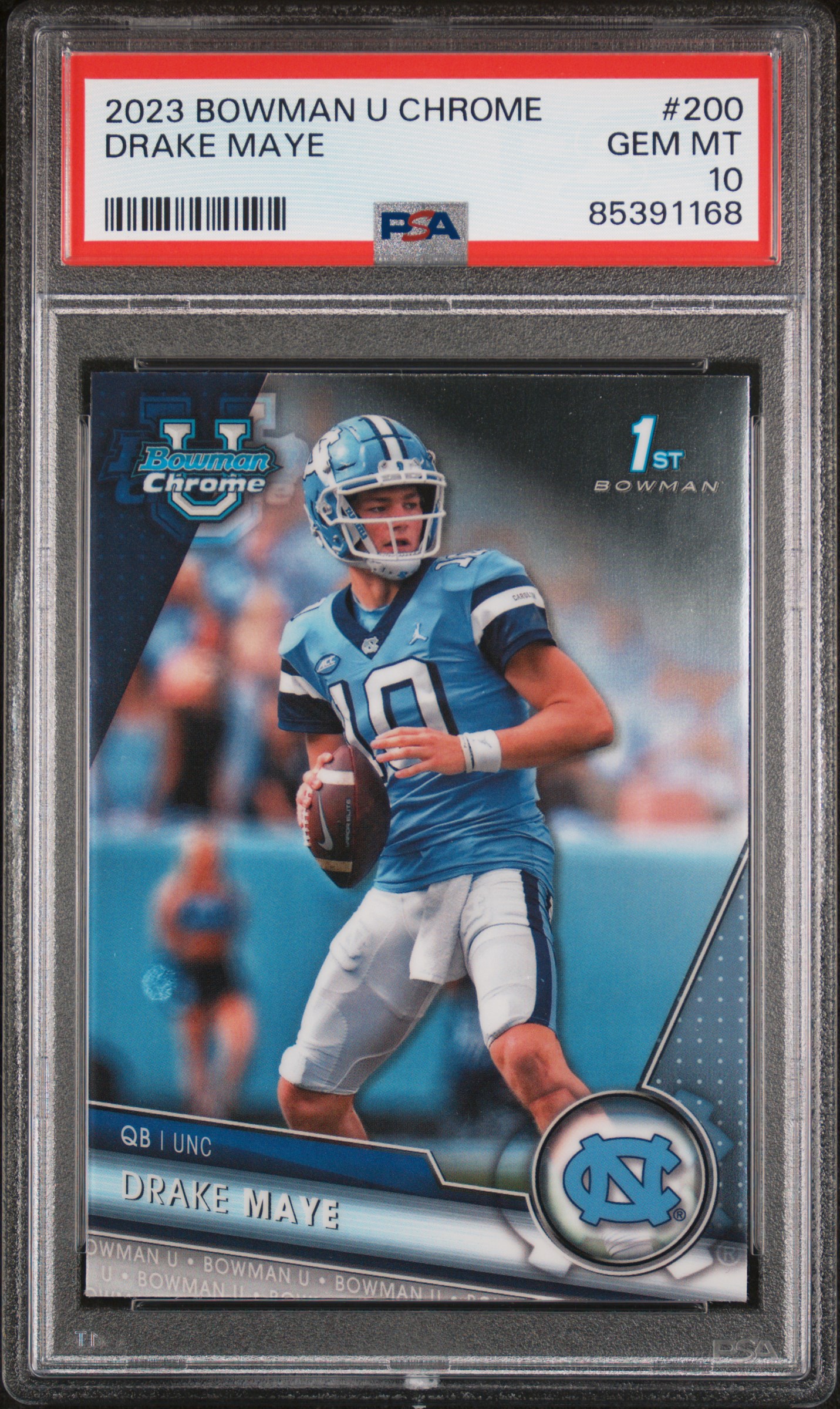 2023 BOWMAN UNIVERSITY CHROME #200 DRAKE MAYE