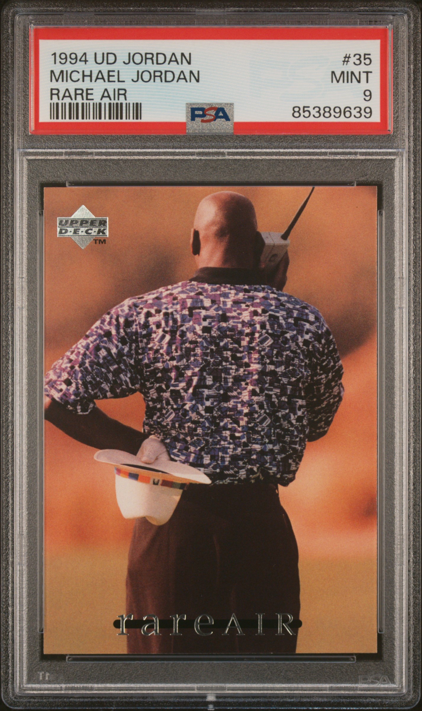 1994 UPPER DECK MJ RARE AIR #35 MICHAEL JORDAN RARE AIR