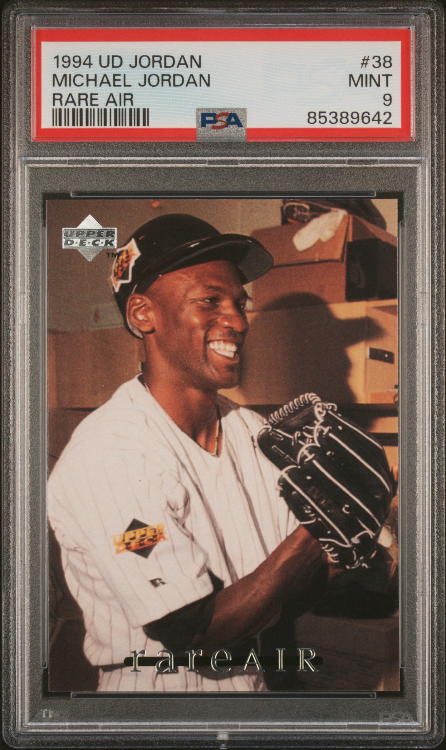 1994 UPPER DECK MJ RARE AIR #38 MICHAEL JORDAN RARE AIR