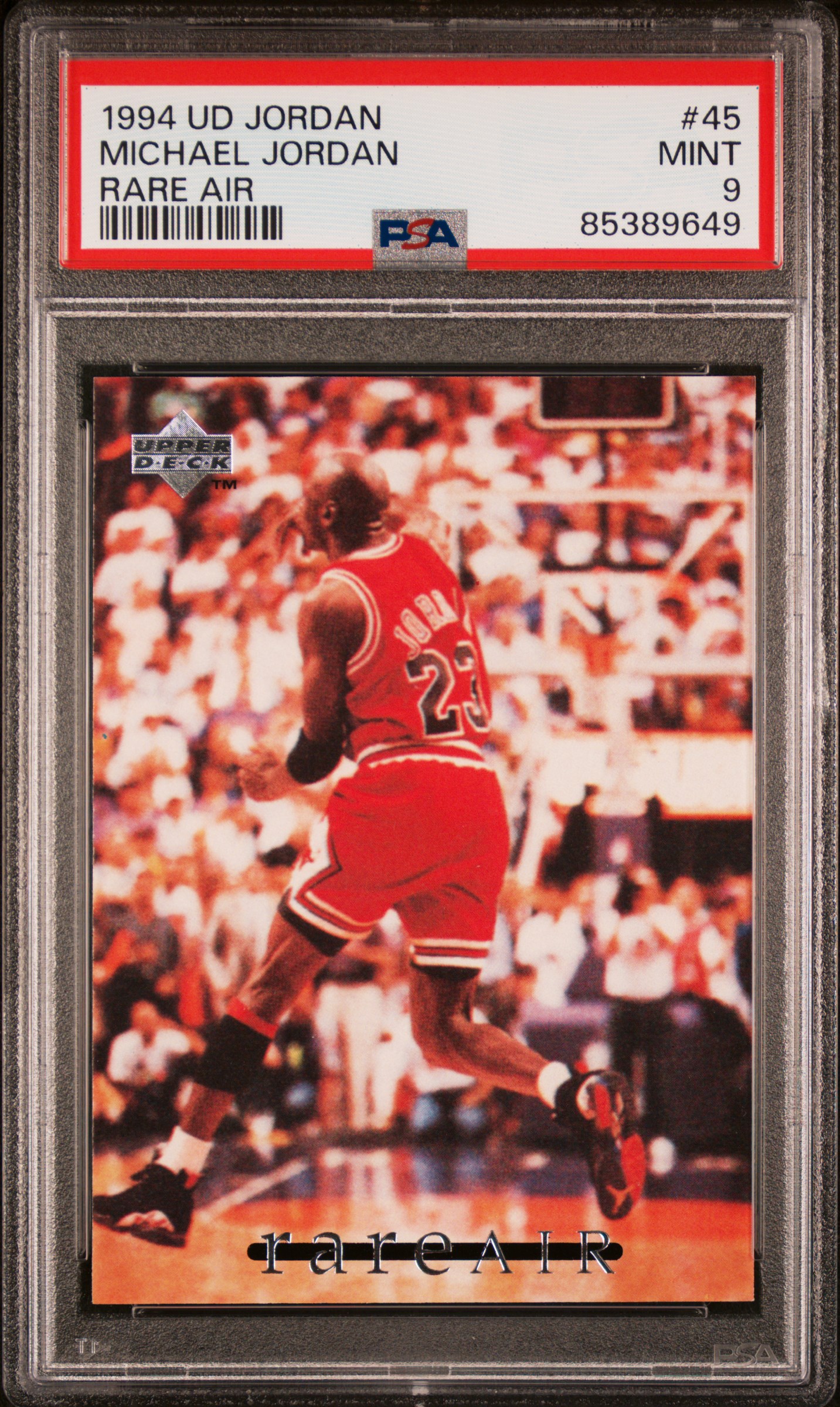 1994 UPPER DECK MJ RARE AIR #45 MICHAEL JORDAN RARE AIR