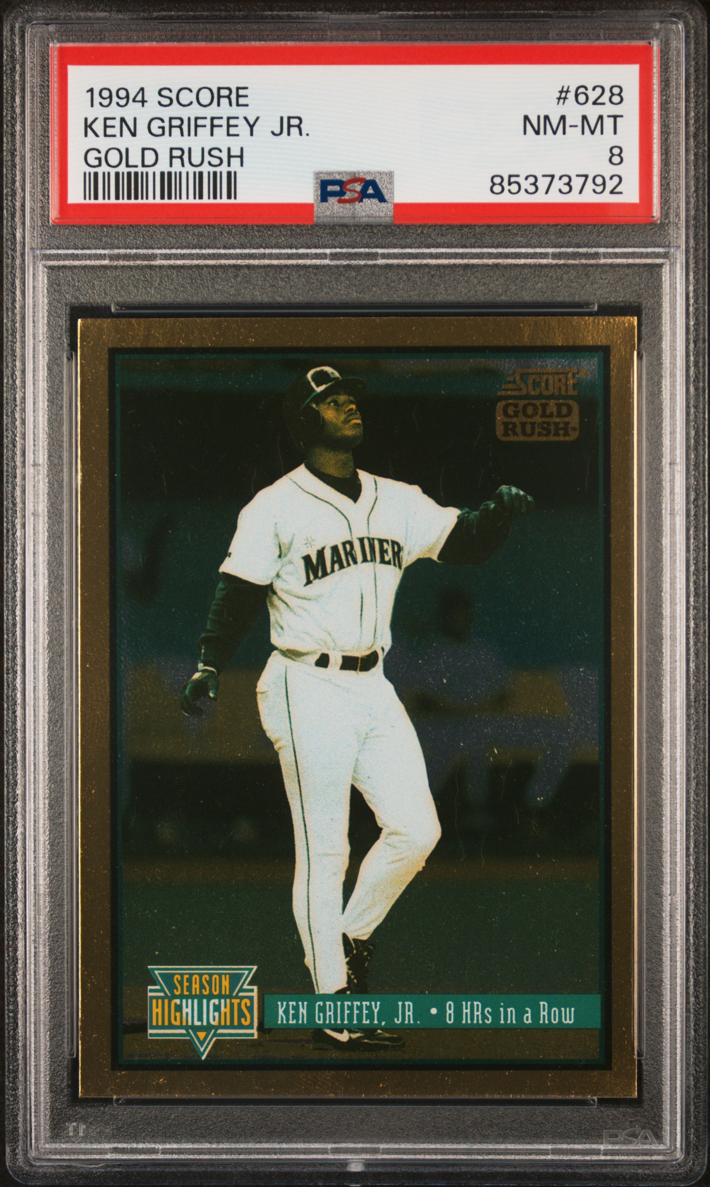 Score Gold Ken Griffey front