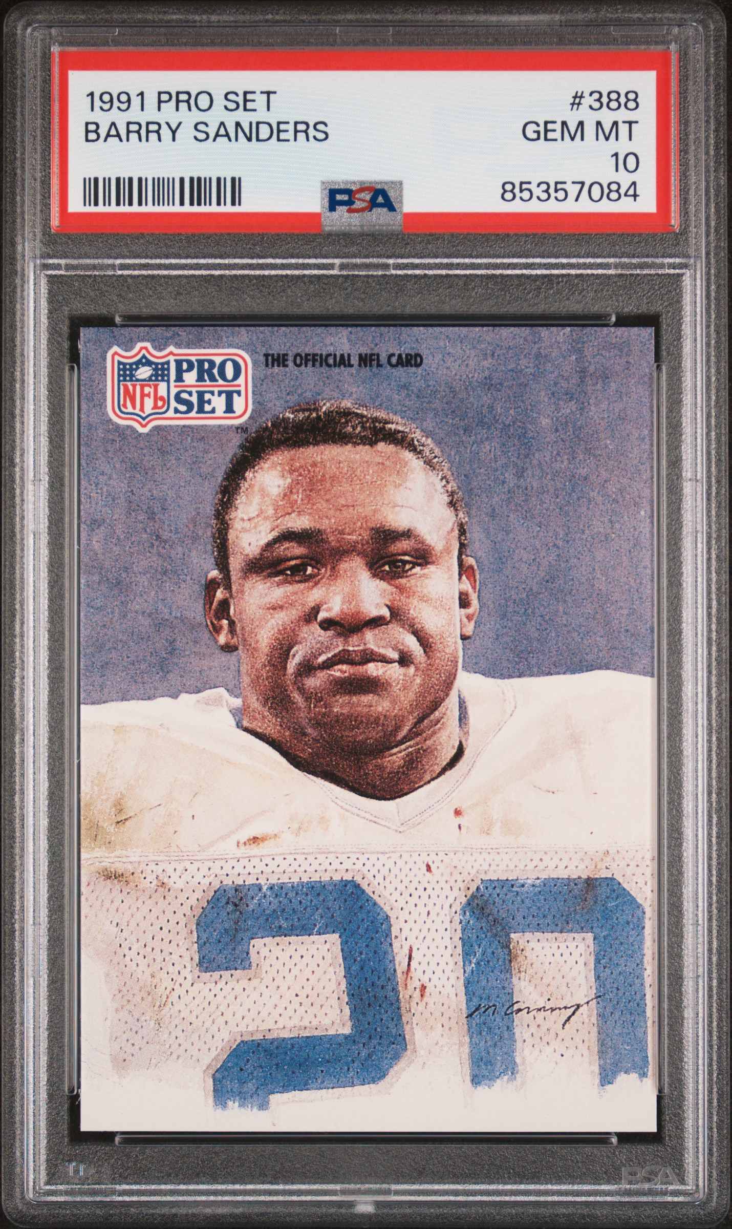 1991 PRO SET #388 BARRY SANDERS