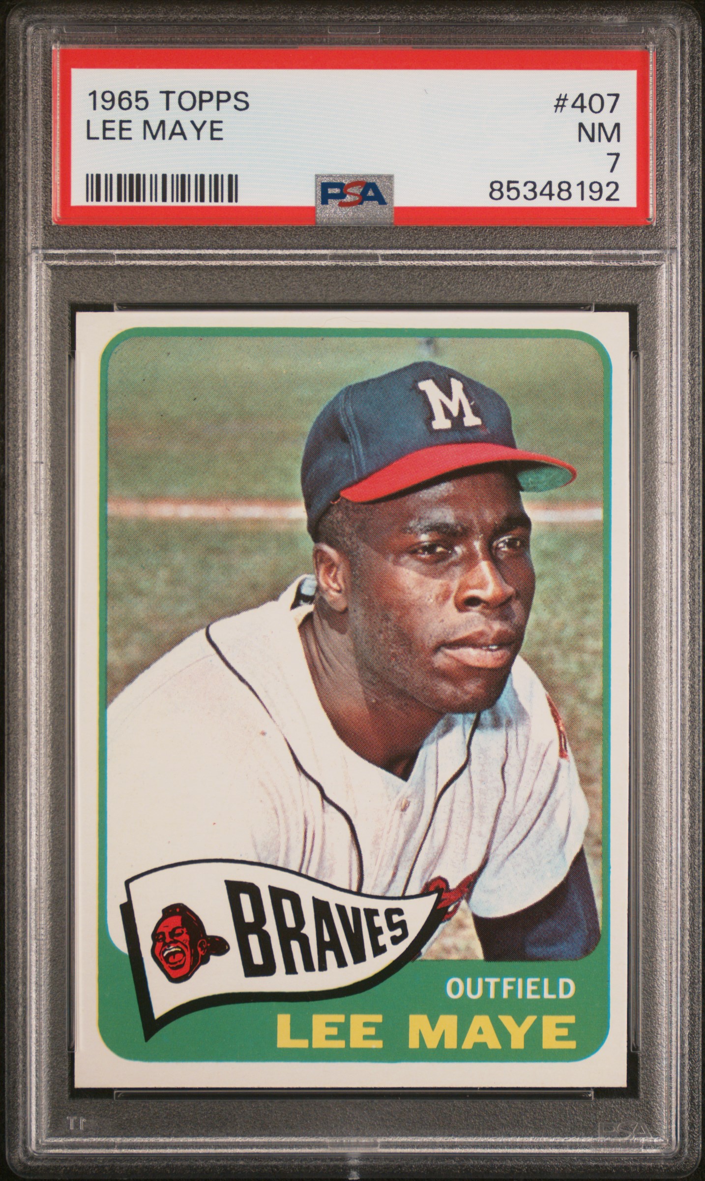 1965 TOPPS #407 LEE MAYE