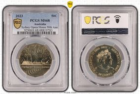 2023 50C Sydney Opera House 50th Ann. MS68