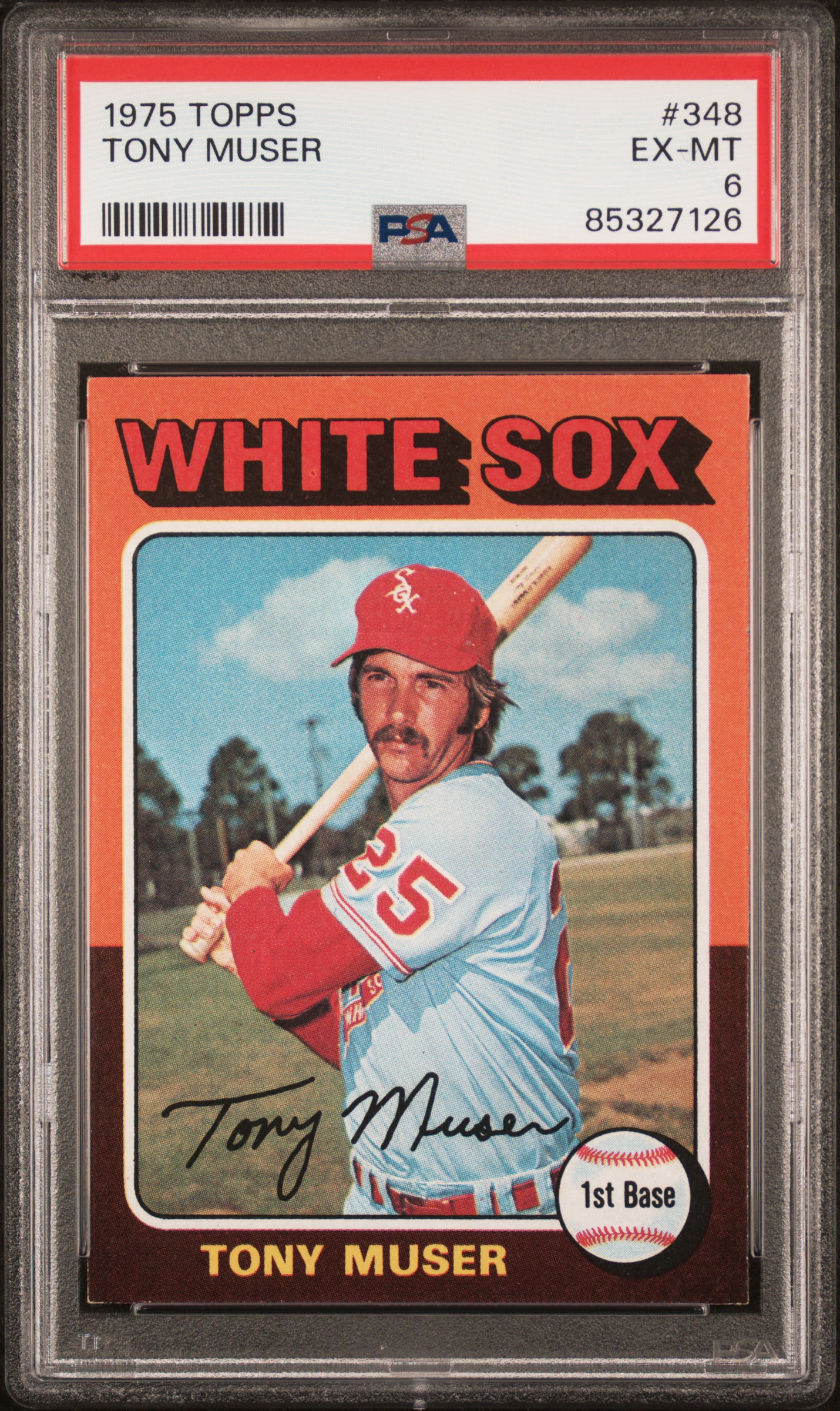 1975 Topps TOPPS #348 Tony Muser front