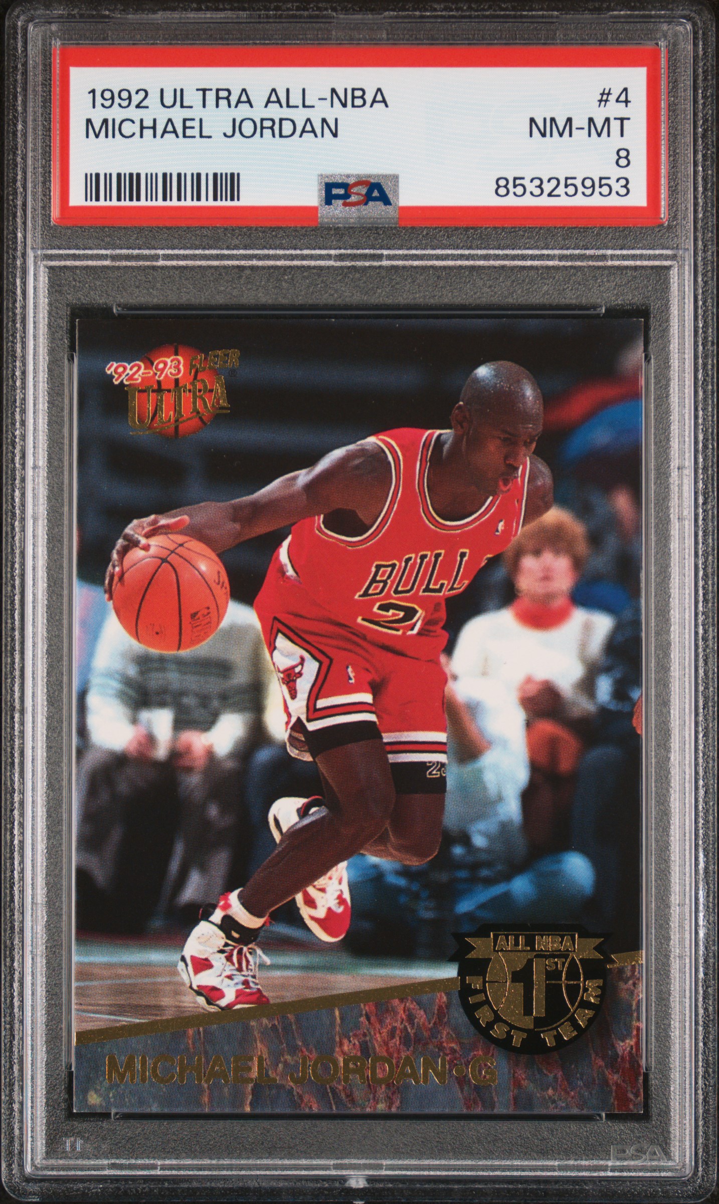 1992 ULTRA ALL-NBA #4 MICHAEL JORDAN