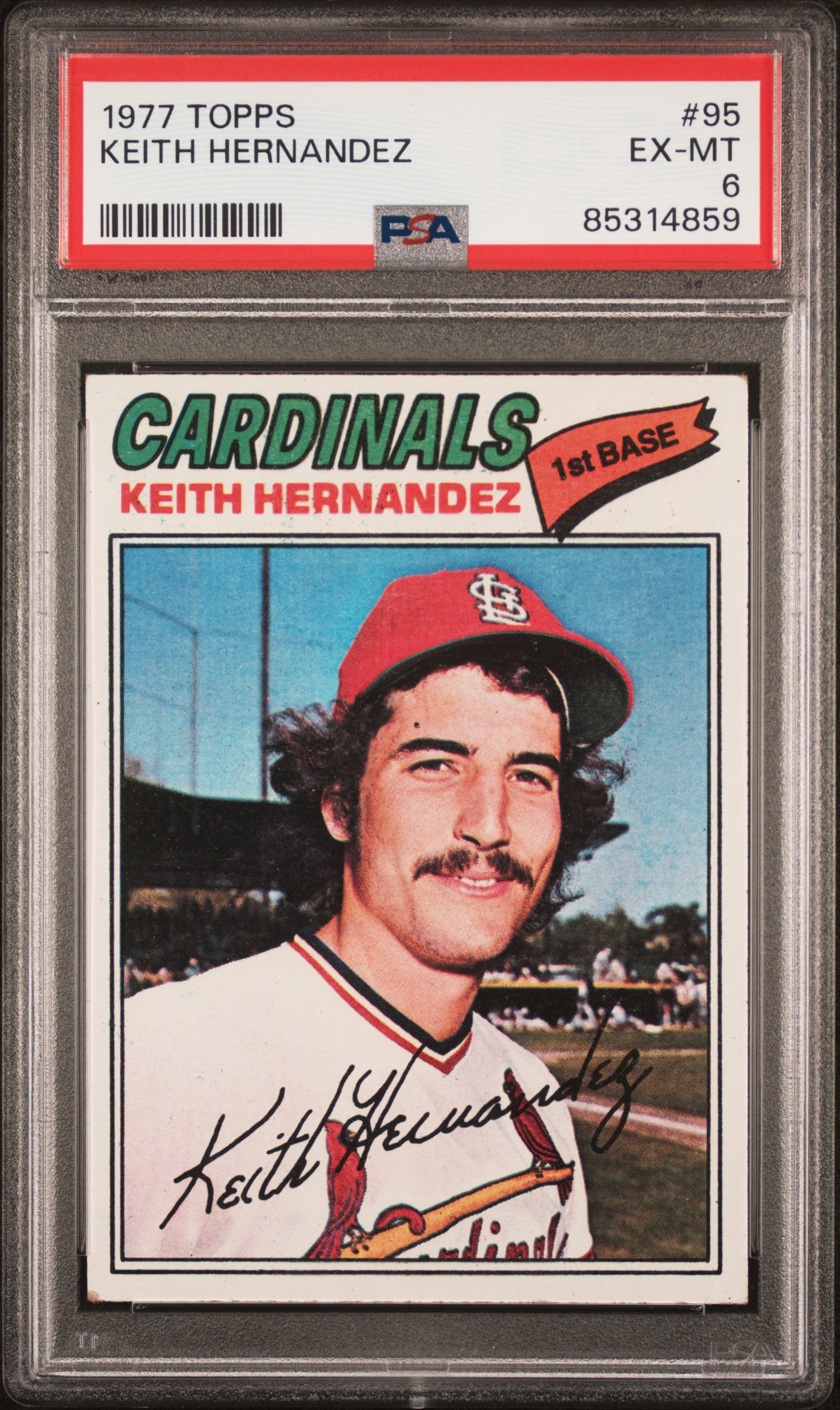 1977 TOPPS #95 KEITH HERNANDEZ