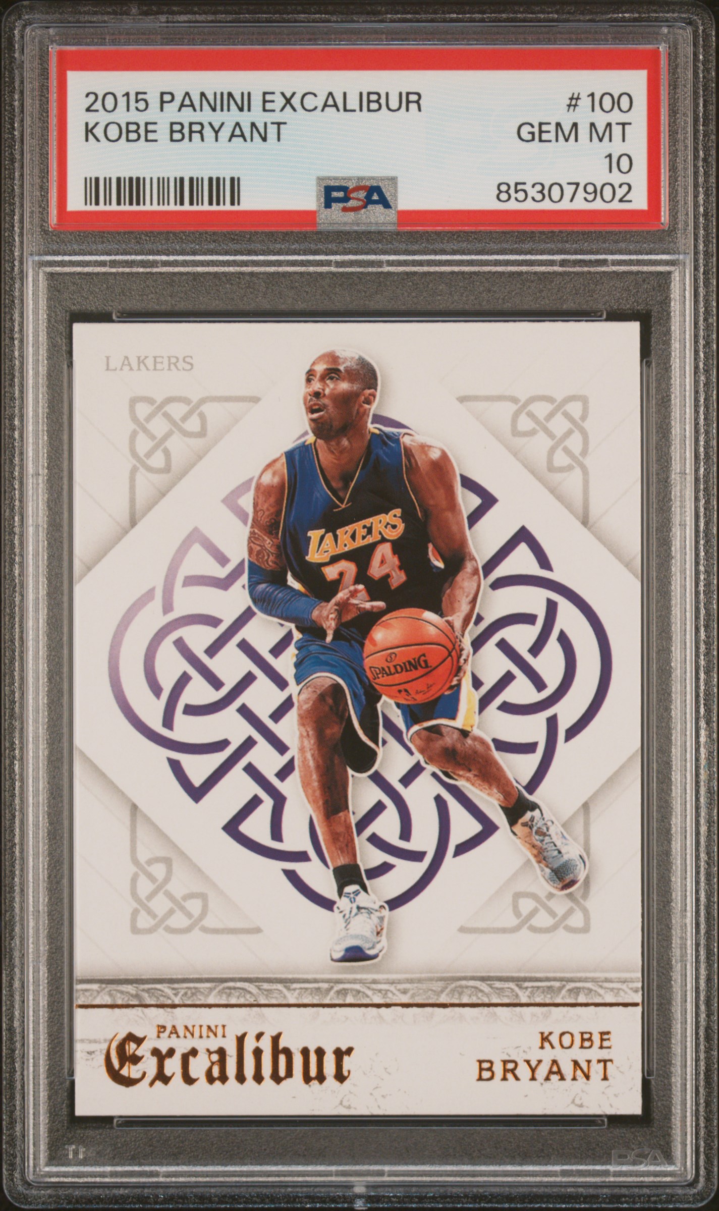 2015 PANINI EXCALIBUR #100 KOBE BRYANT