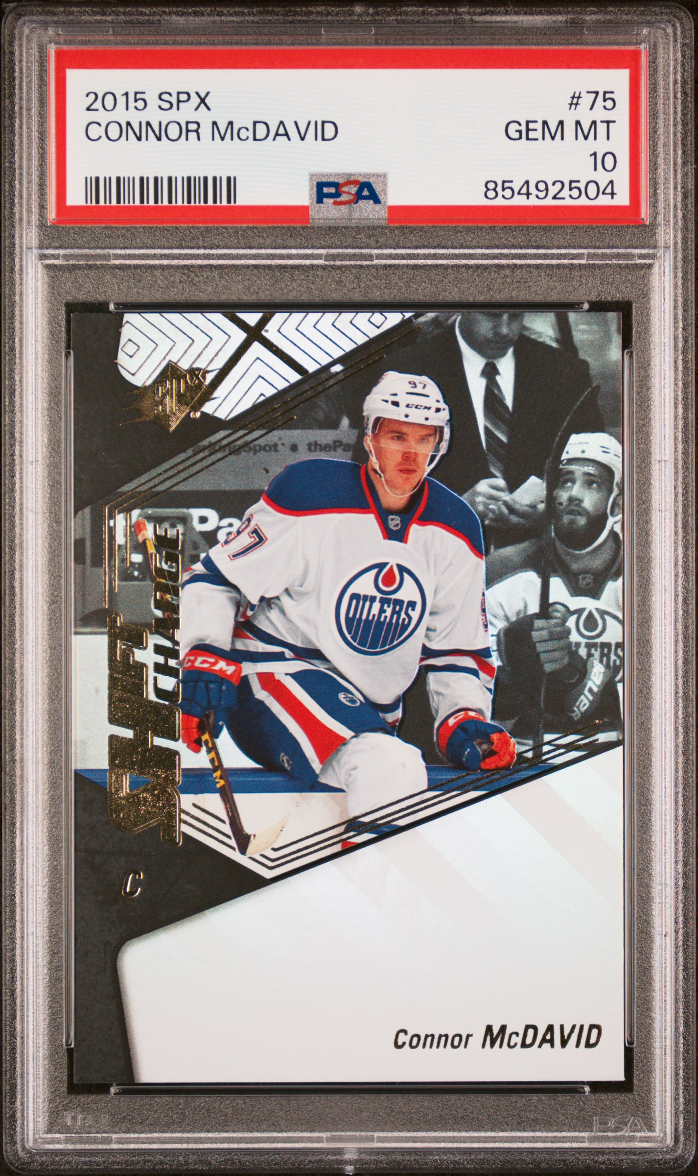 2015 SPX #75 CONNOR McDAVID