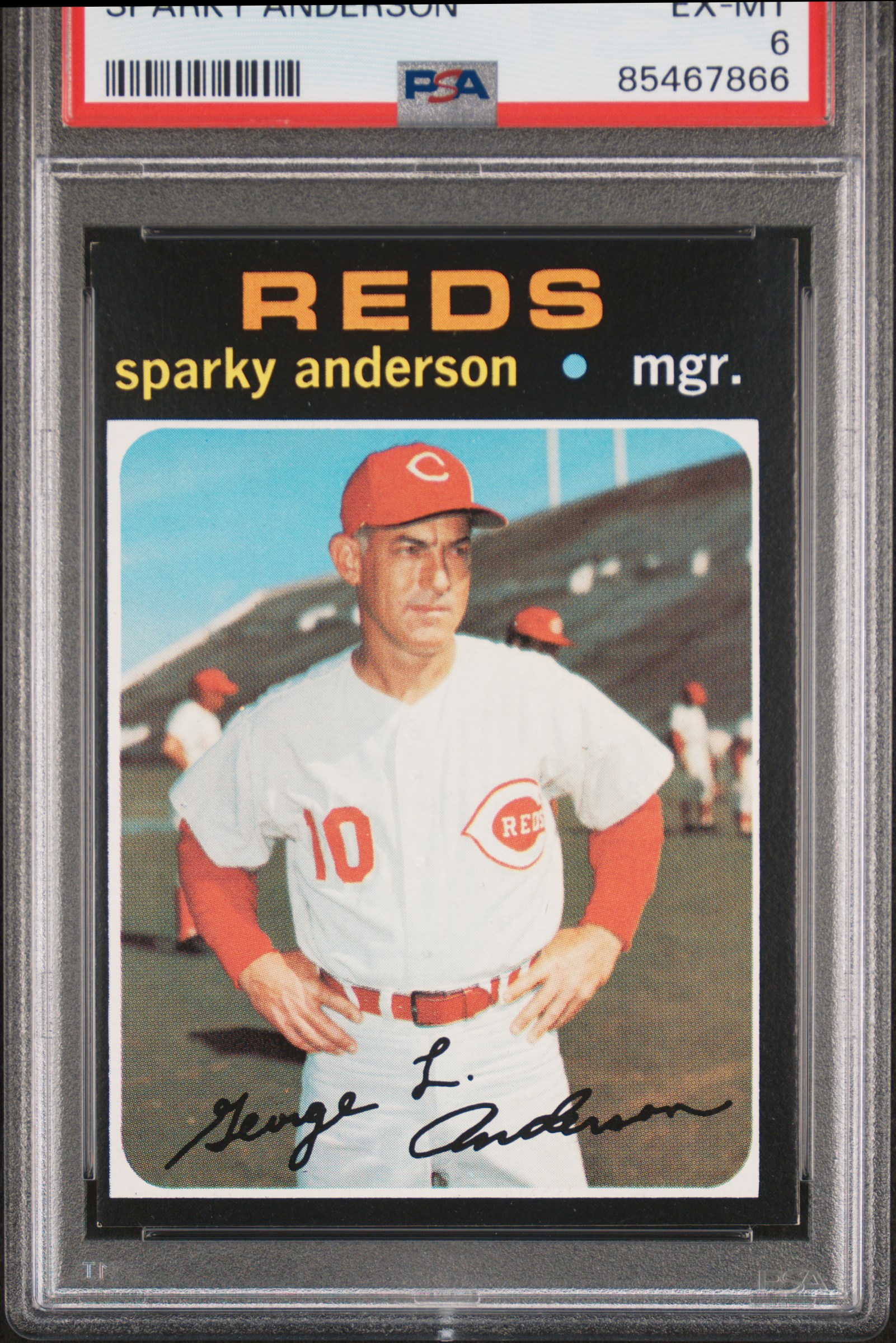 1971 TOPPS #688 SPARKY ANDERSON
