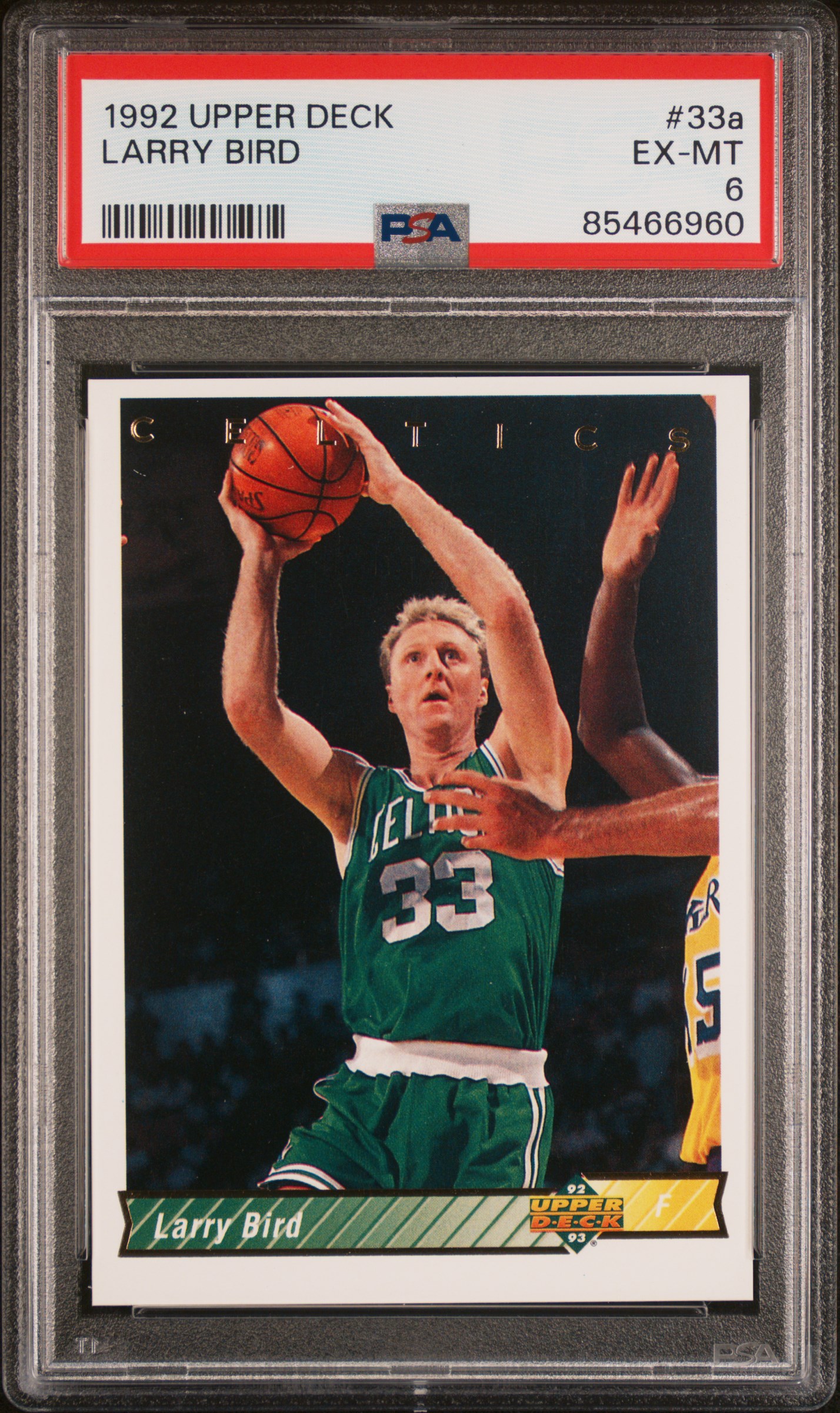 1992 UPPER DECK #33a LARRY BIRD