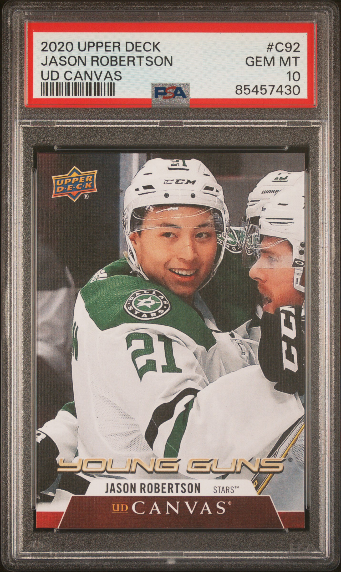 2020 UPPER DECK UD CANVAS #C92 JASON ROBERTSON UD CANVAS