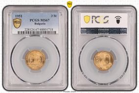 1951 3 St KM-51 MS67