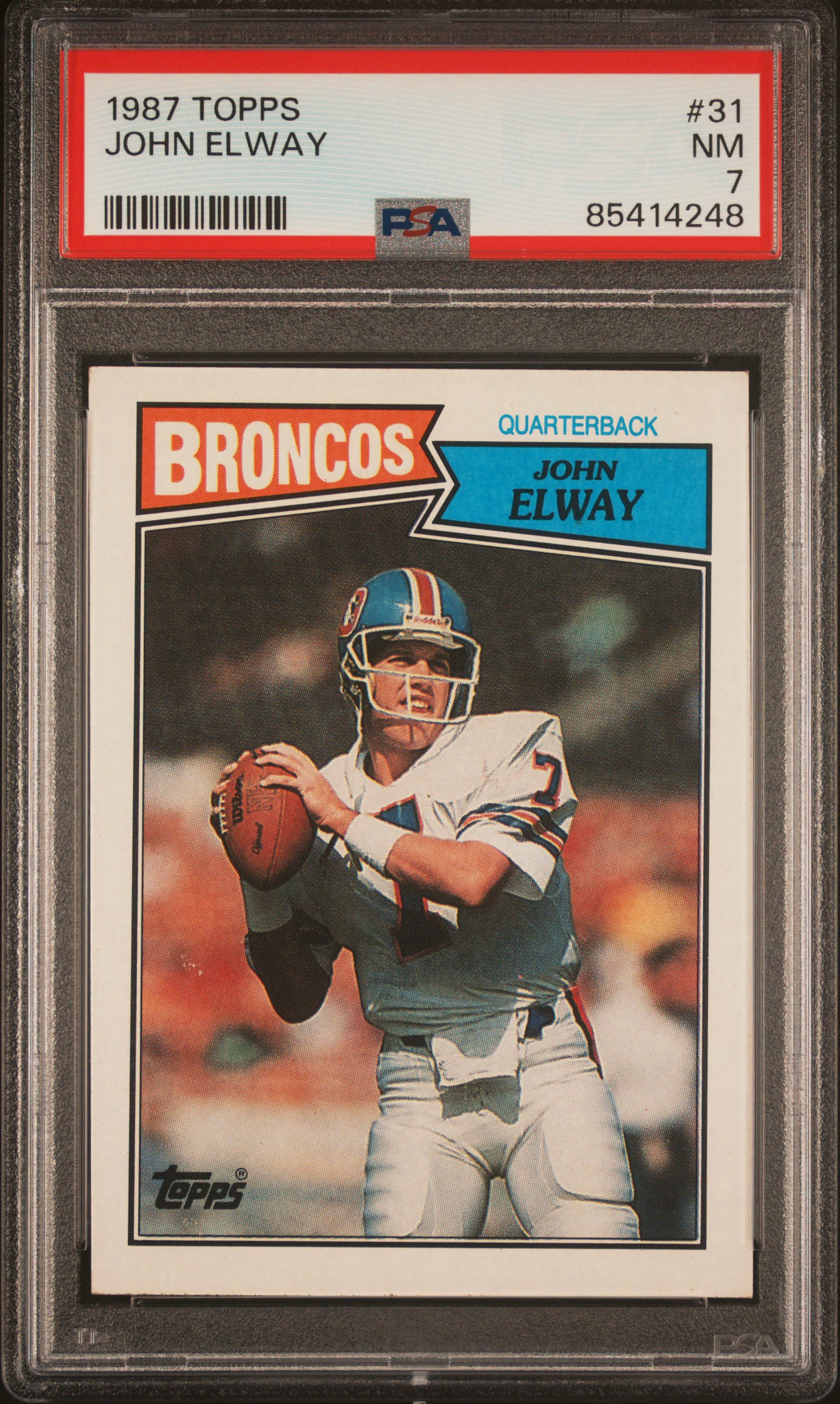 1987 TOPPS #31 JOHN ELWAY