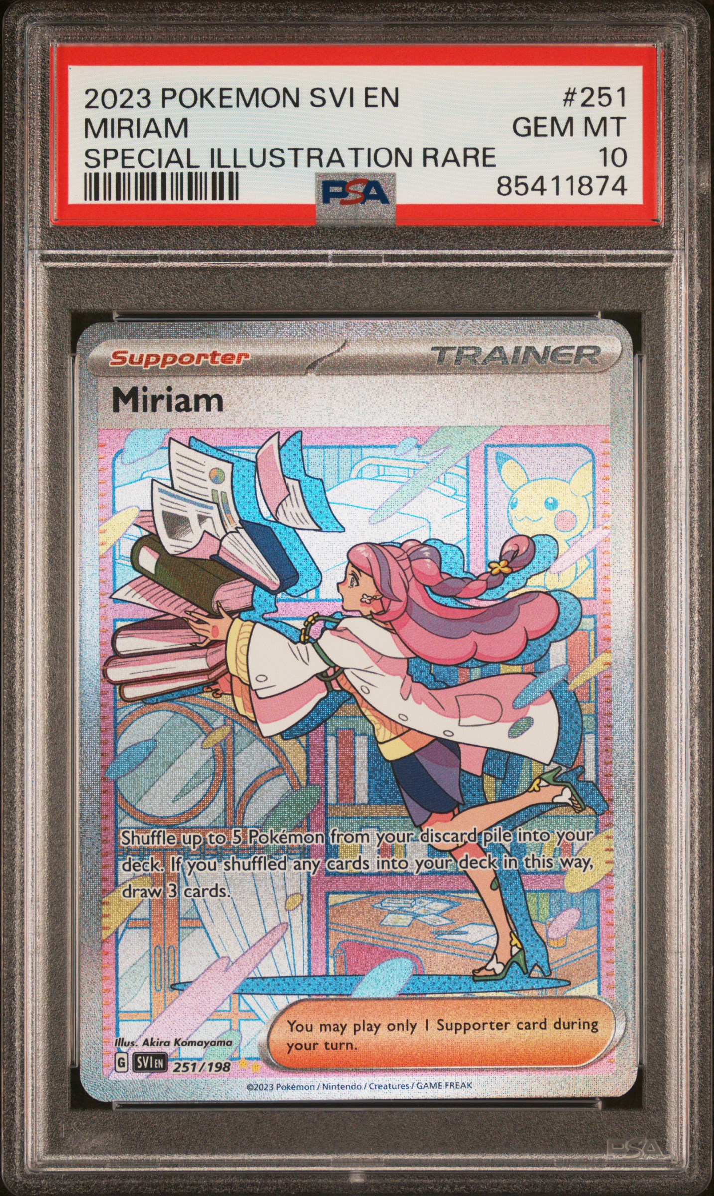 2023 POKEMON SVI EN-SCARLET & VIOLET #251 MIRIAM SPECIAL ILLUSTRATION RARE
