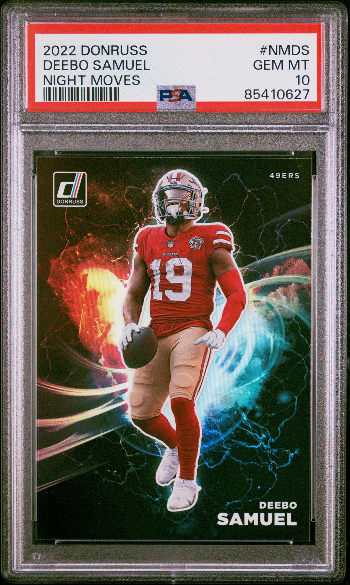 2022 Panini PANINI DONRUSS NIGHT MOVES #NMDS Deebo Samuel front