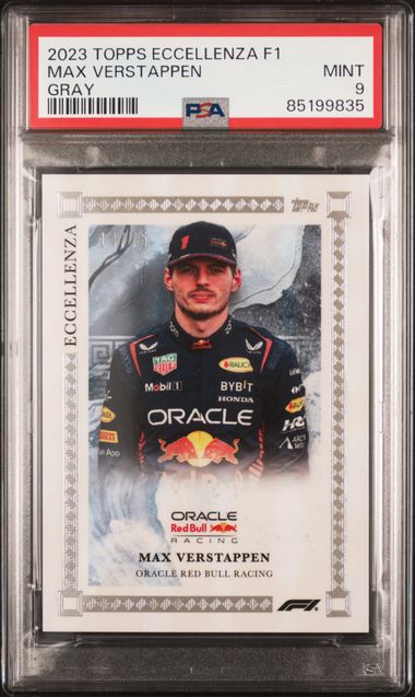 2021 Topps Now F1 Red #81 Max Verstappen (#01/10) – Driver Number 