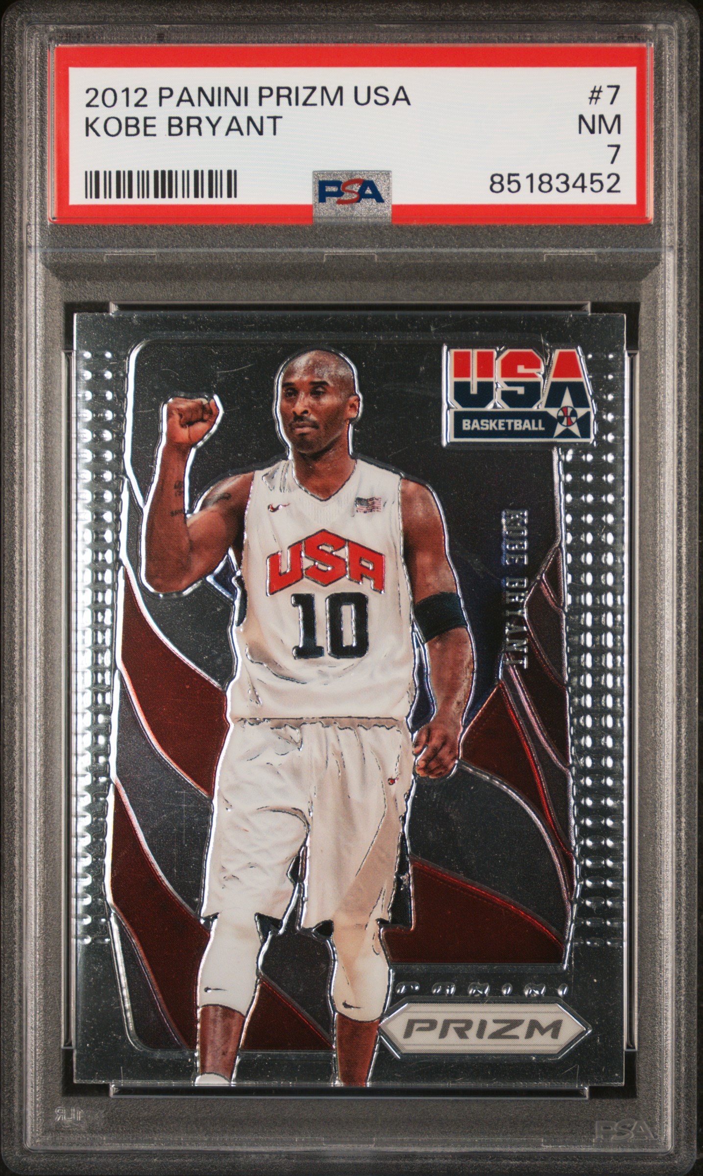 2012 PANINI PRIZM USA #7 KOBE BRYANT