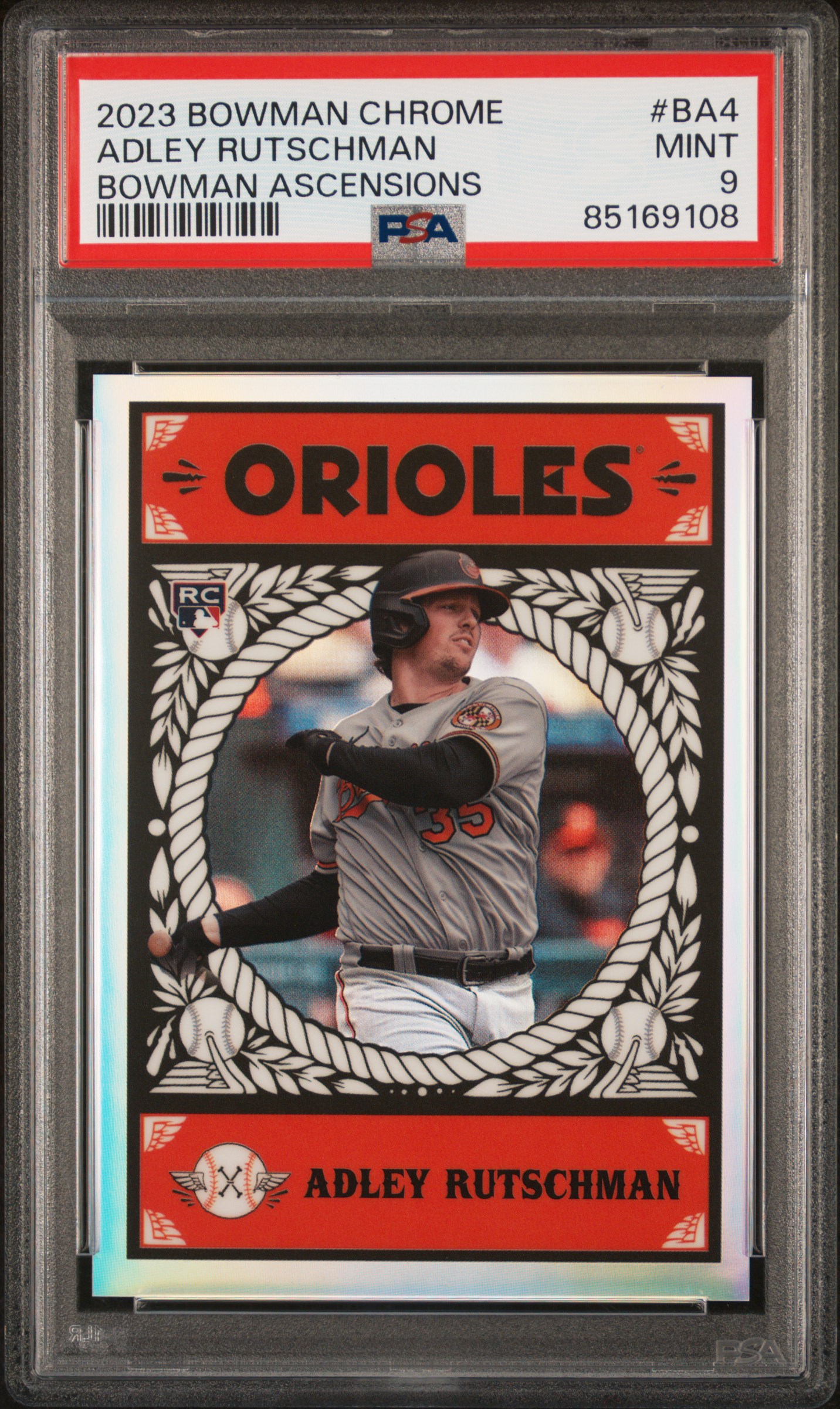 2023 BOWMAN CHROME BOWMAN ASCENSIONS #BA4 ADLEY RUTSCHMAN