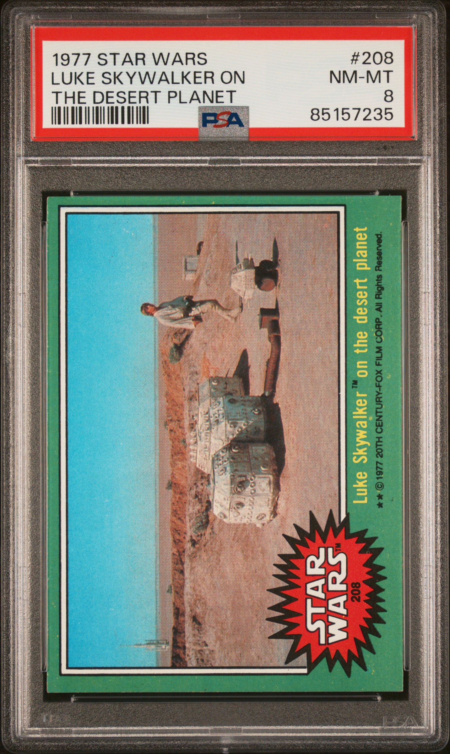 1977 STAR WARS #208 LUKE SKYWALKER ON THE DESERT PLANET