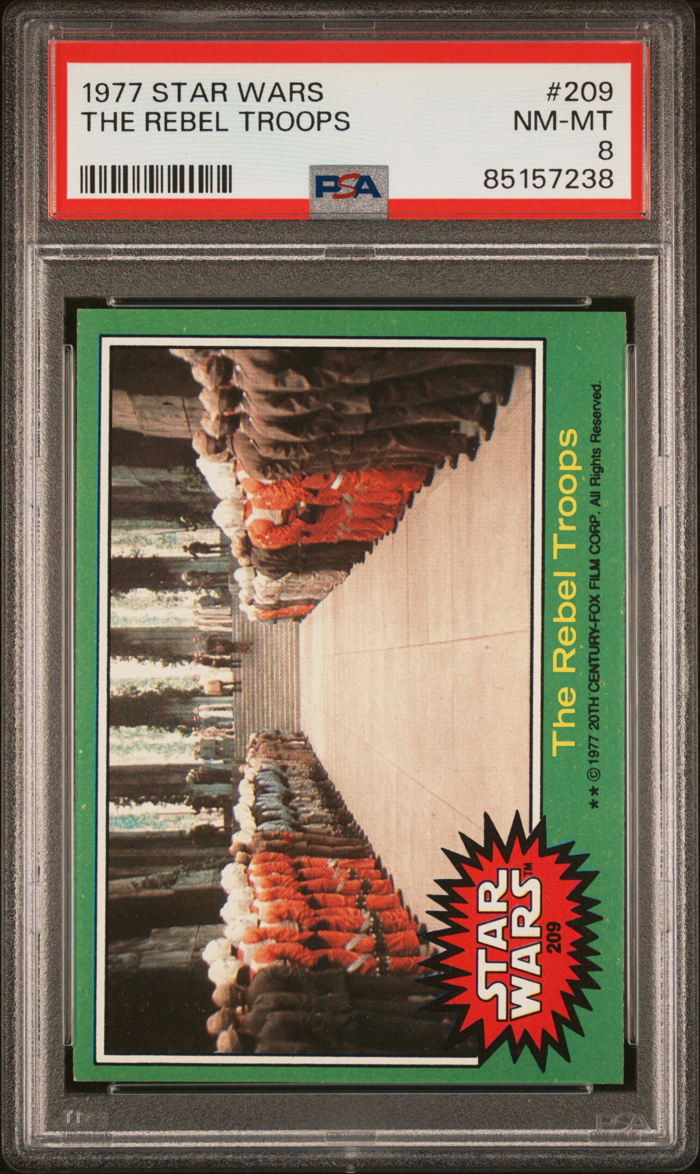 1977 STAR WARS #209 THE REBEL TROOPS