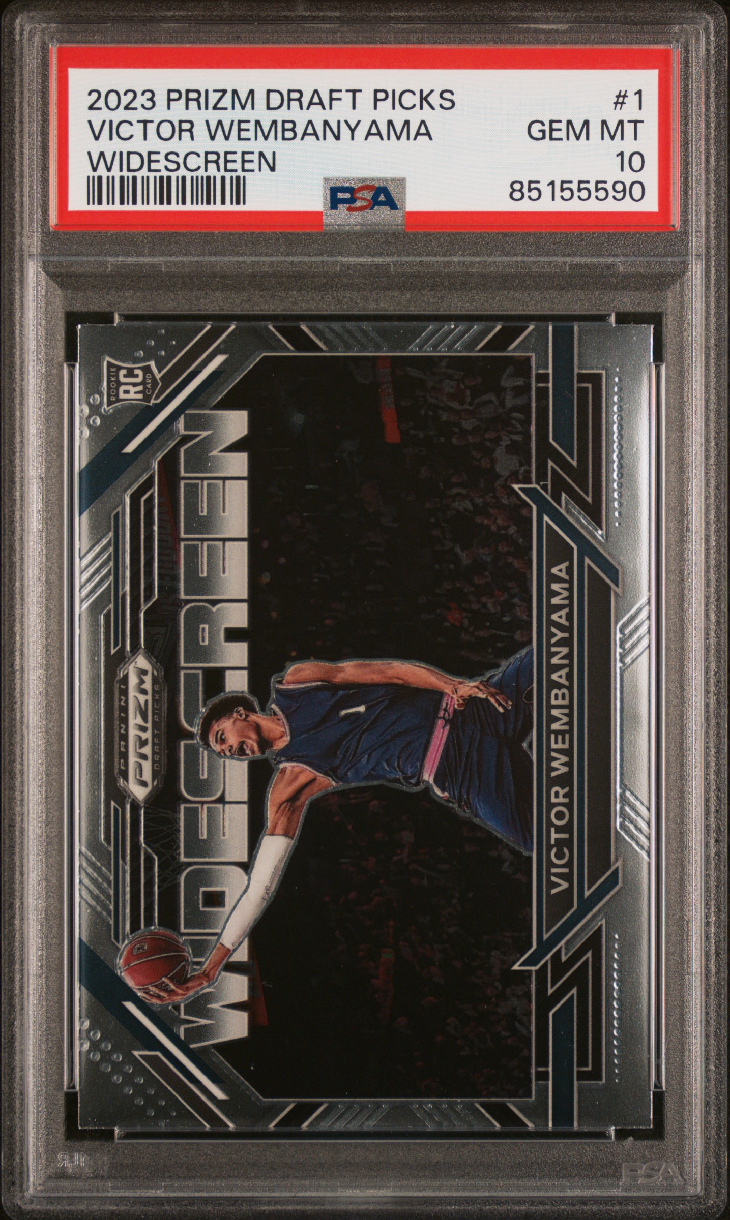 2023 PANINI PRIZM DRAFT PICKS WIDESCREEN #1 VICTOR WEMBANYAMA