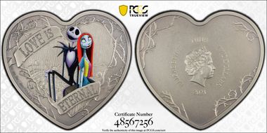 2021 $2 Love is Eternal Antique Finish SP70