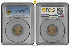 1935 10C MS66