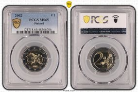 2002 € 2 MS65